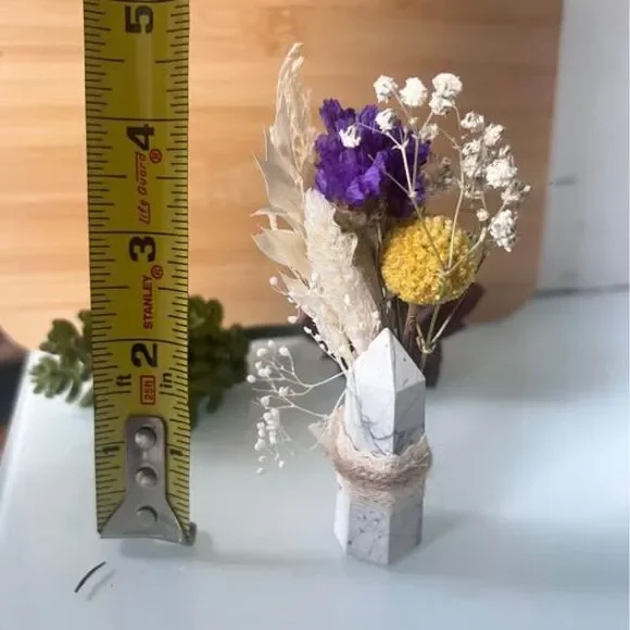 Handmade Crystal Flower Bouquet – Spiritual Home Decor & Gift - Picture 7 of 7